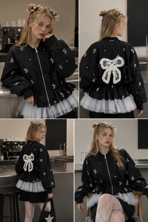 Bow Girly Jacket