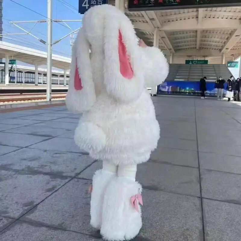 Fluffy Bunny Two-Piece Set