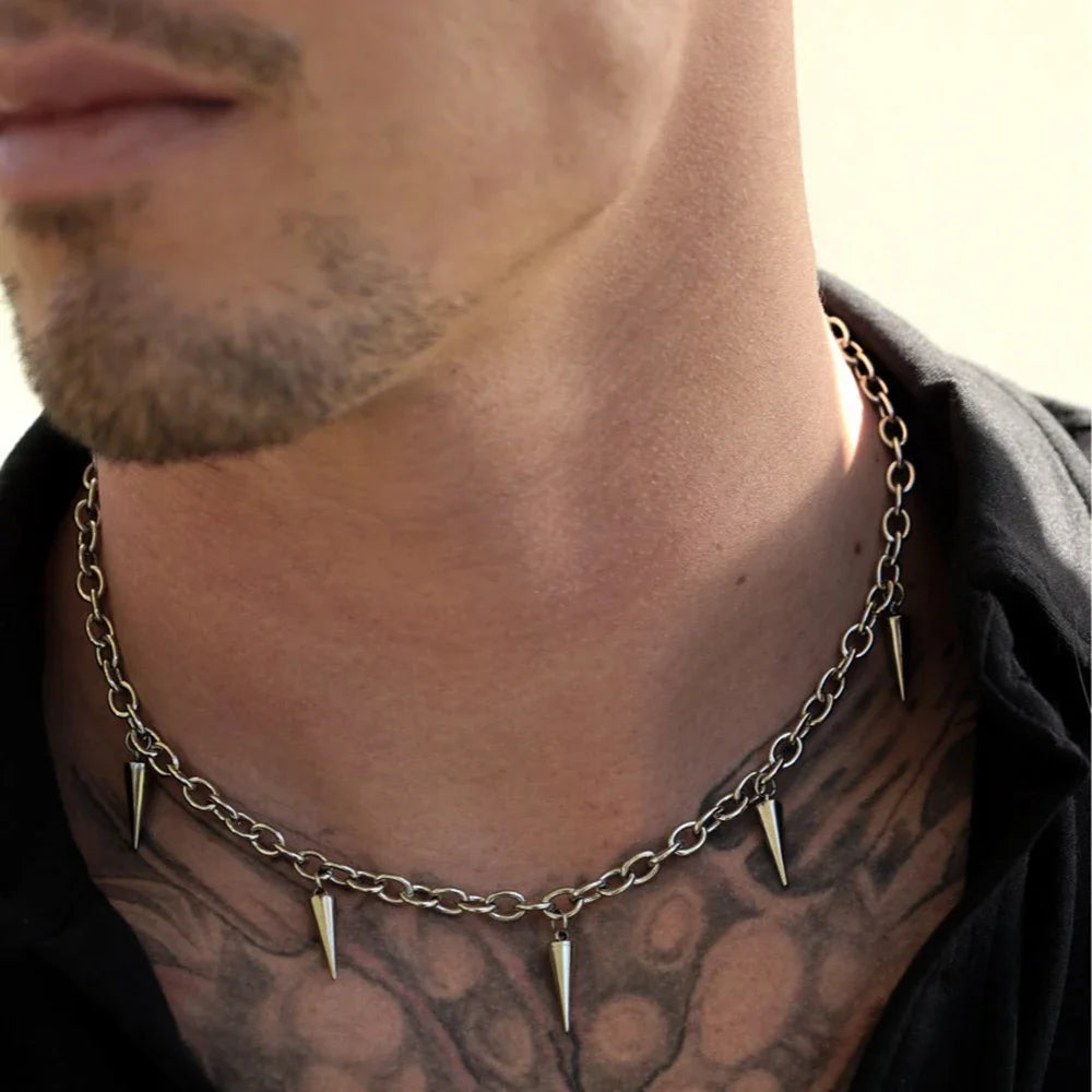 Colar Punk Unissex