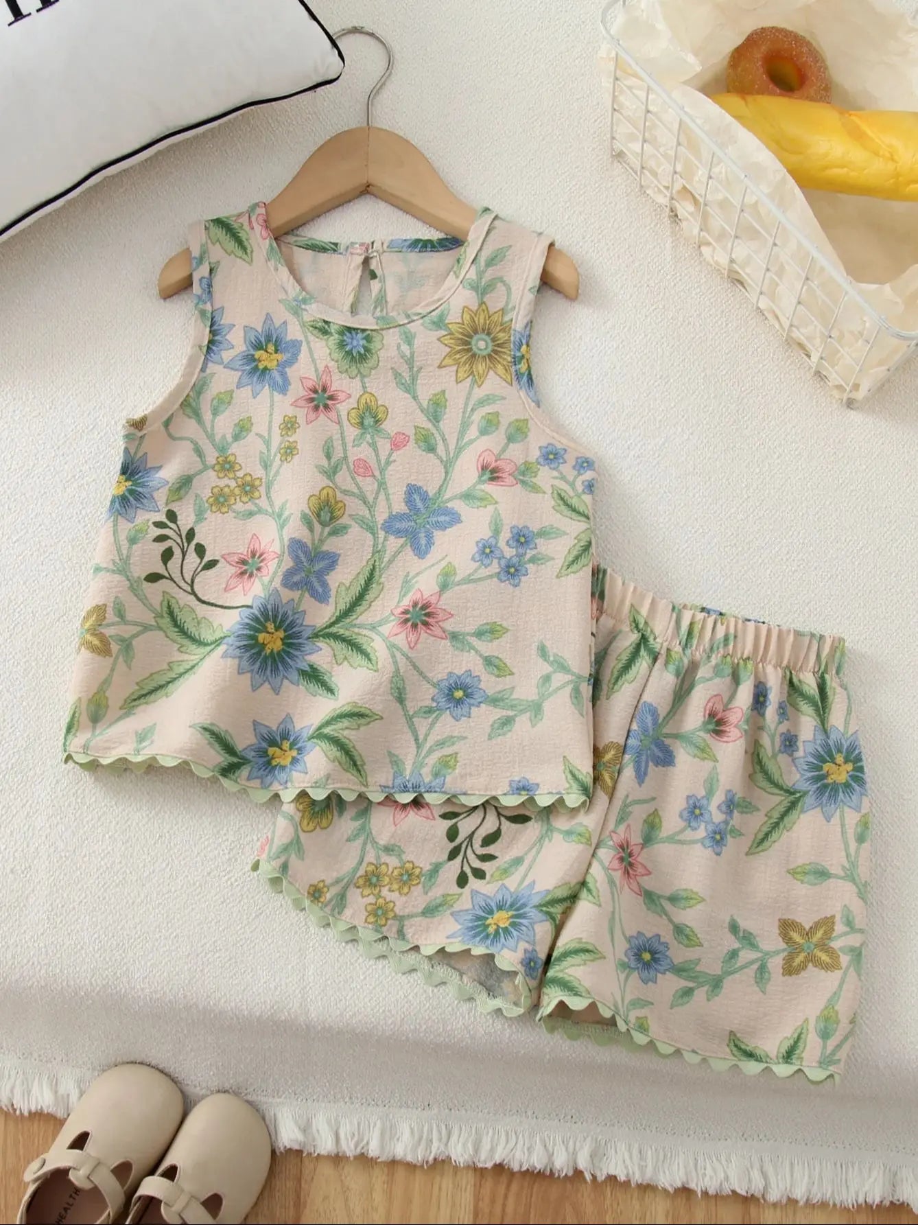 Conjunto Nenê Floral