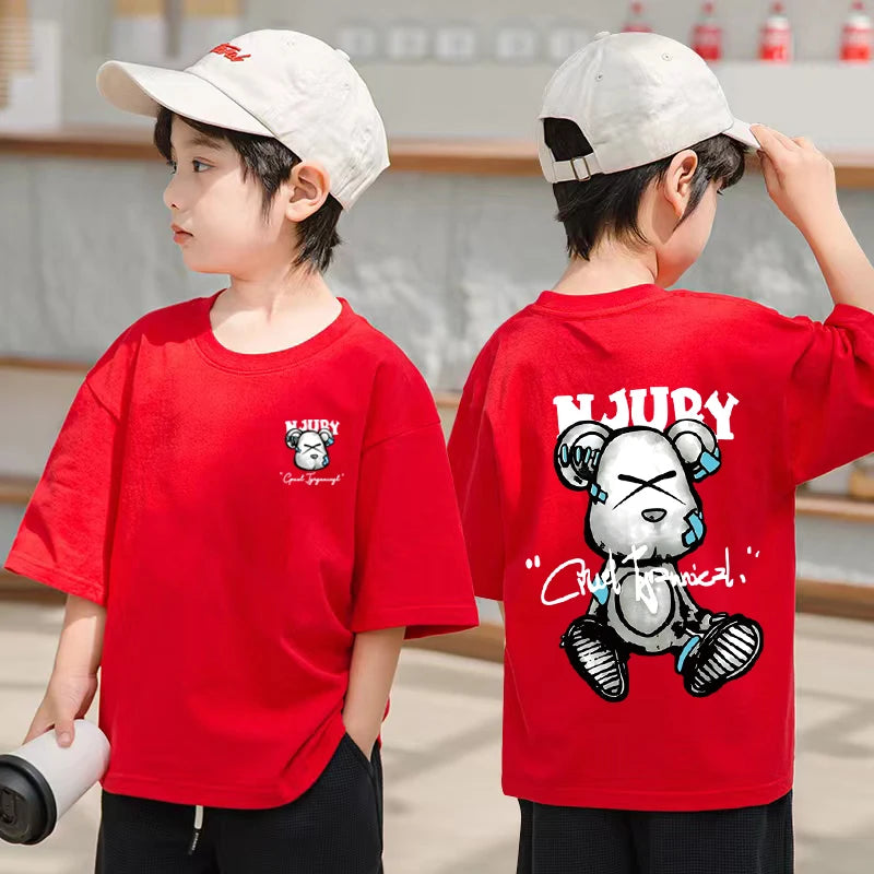 Cartoon Bear Kids Tee