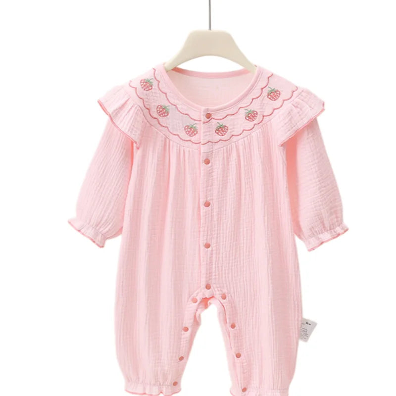 Macaquinho Strawberry Cotton