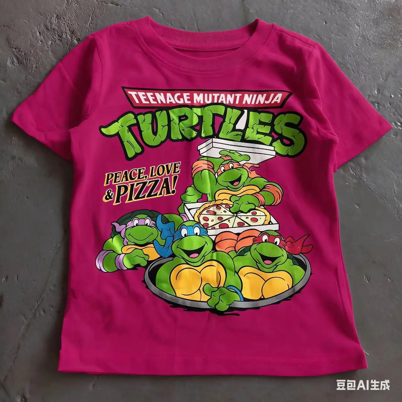 Camiseta Tartarugas Ninja Infantil