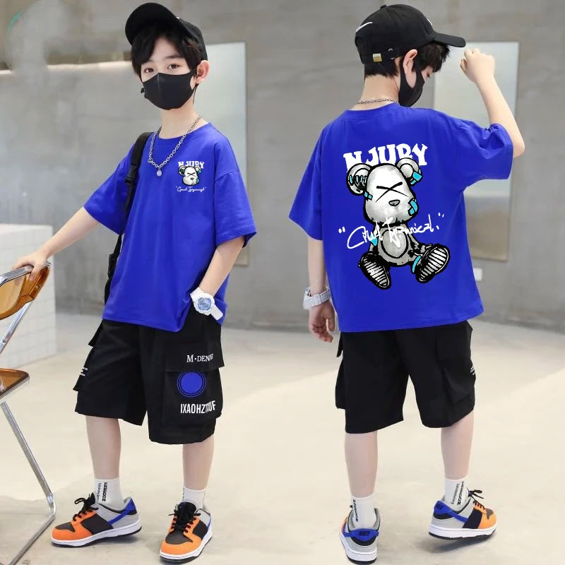 Cartoon Bear Kids Tee