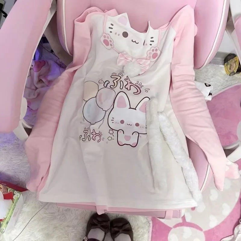 Camiseta Kawaii Kitty