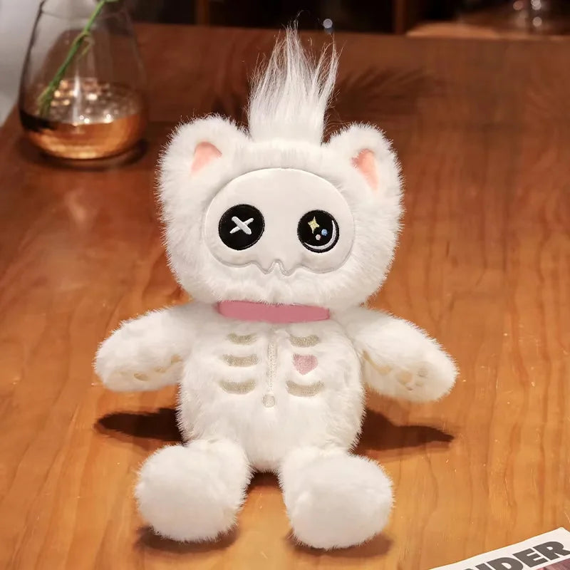 Gothic Skeleton Cat - Plush Toy