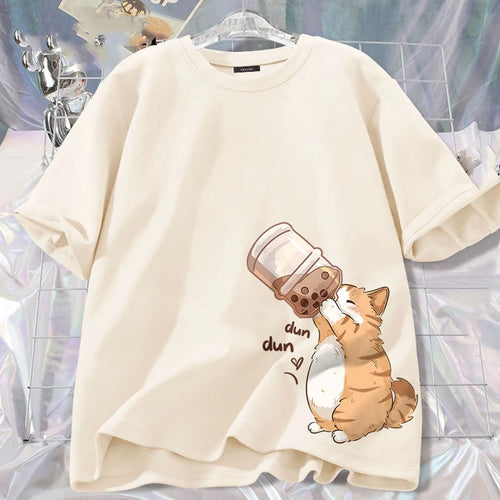 Camiseta Estampa de Animais Infantil