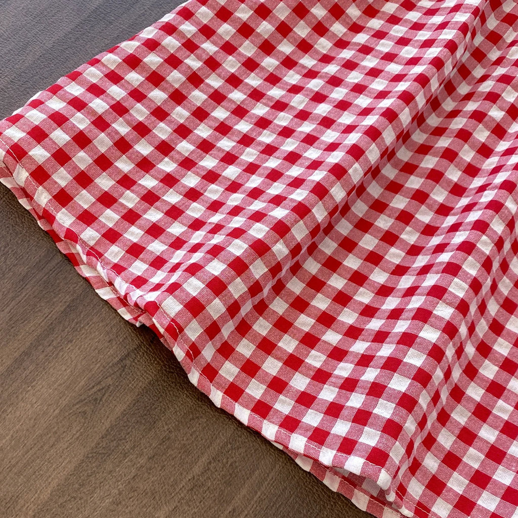 Vestido Strawberry Listrado