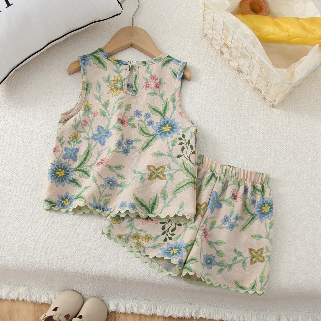Conjunto Nenê Floral