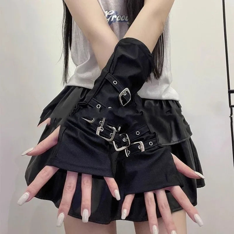 Luvas Sem Dedos Punk .⋆♱