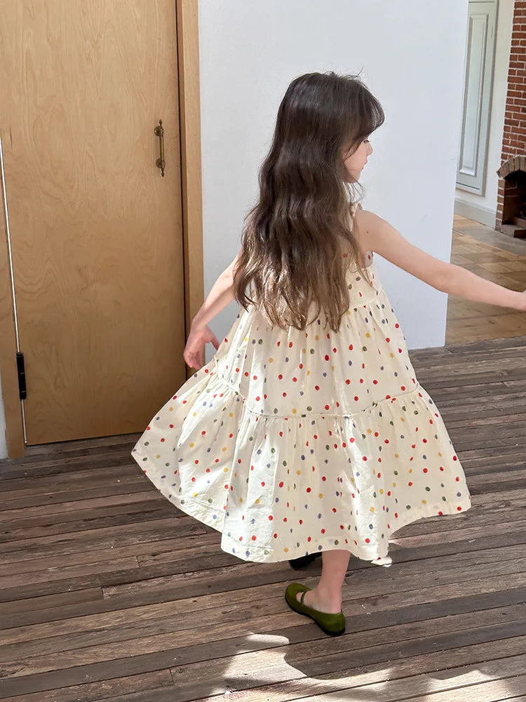 Dengo Polka Dot Dress