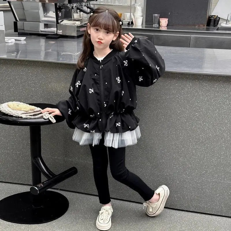 Jaqueta Infantil com Laço ୨ৎ