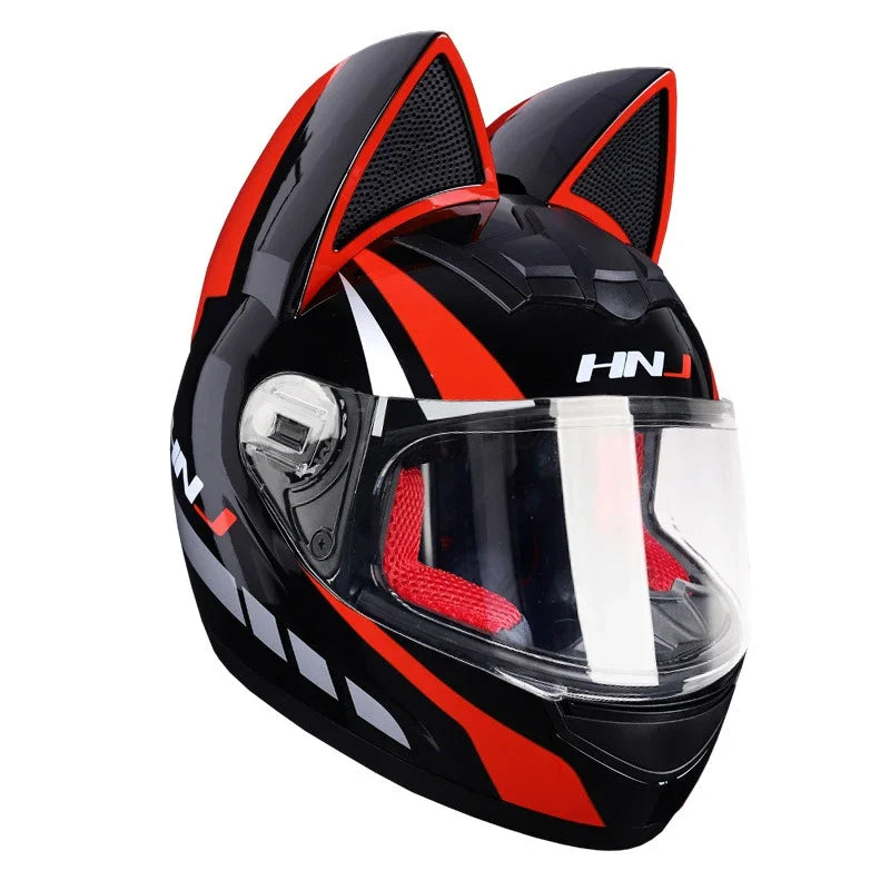 NekoCross - Capacete com Orelhas de Gato