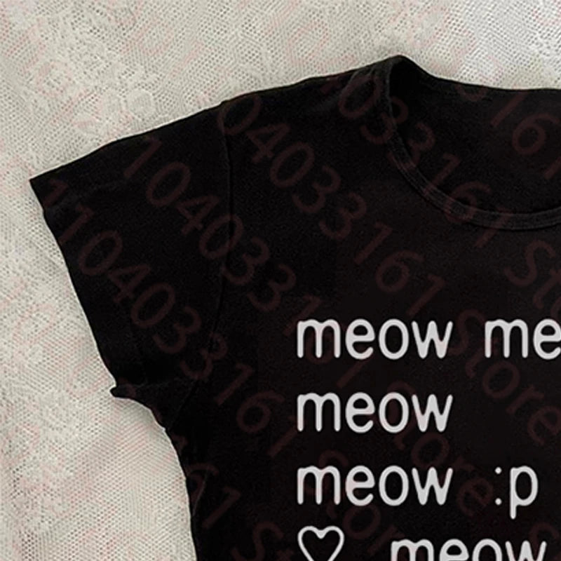Camiseta Meow Meow Meow