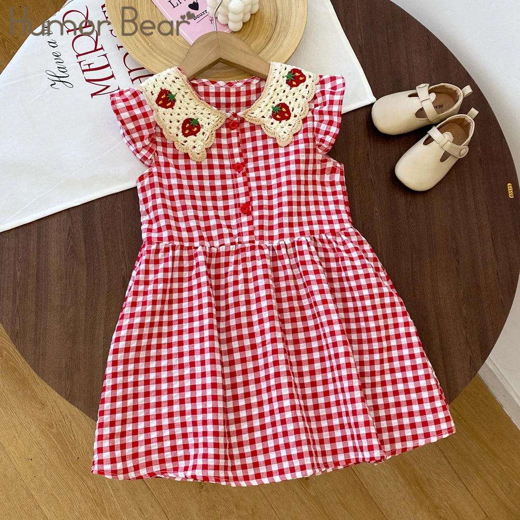 Vestido Strawberry Listrado