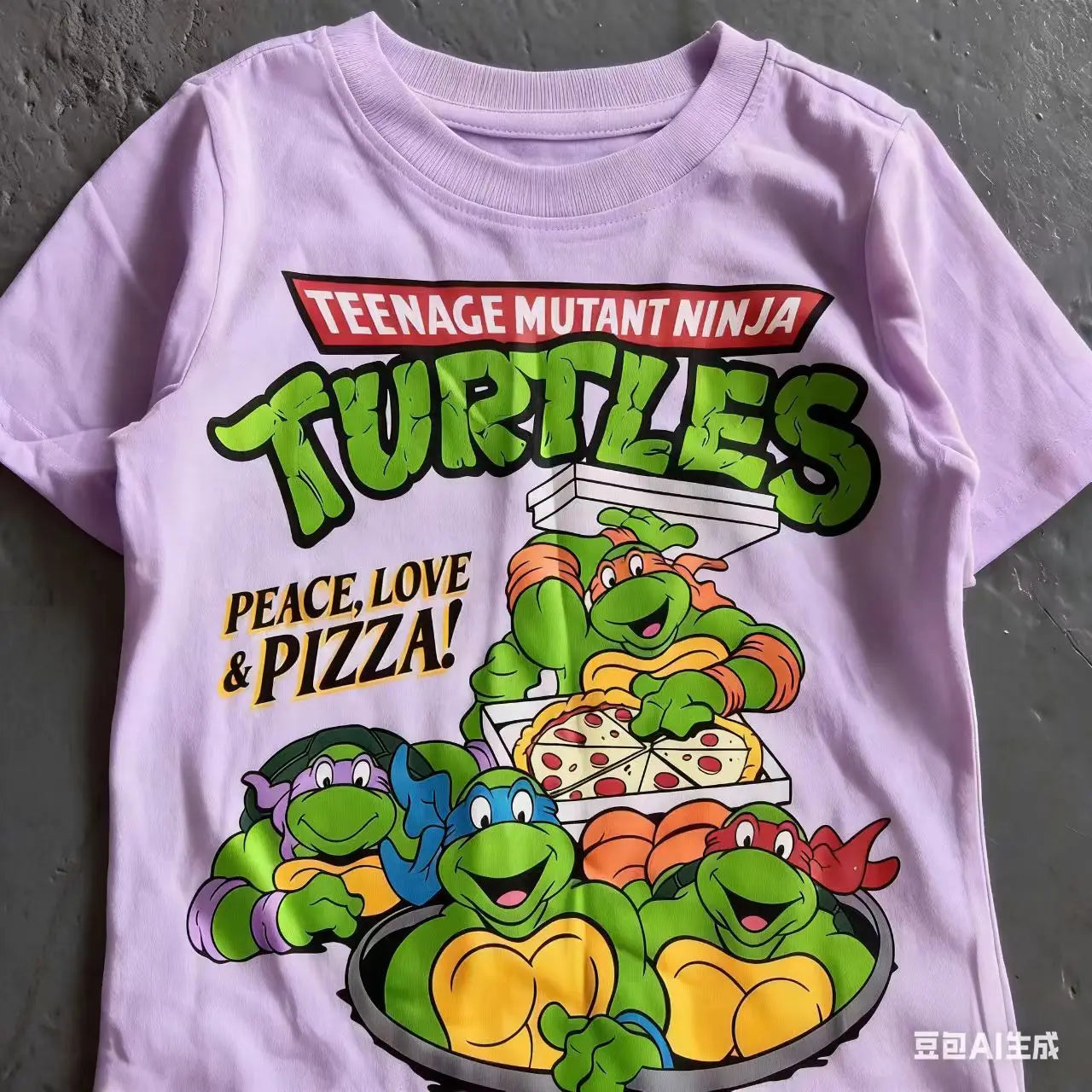 Camiseta Tartarugas Ninja Infantil