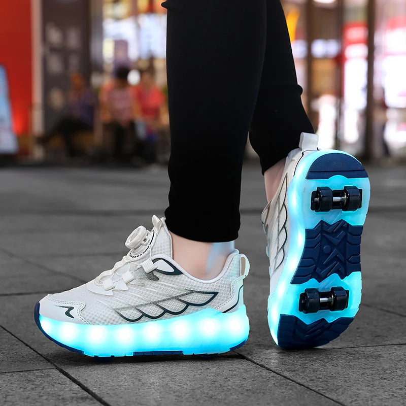 Glow Roller Skates