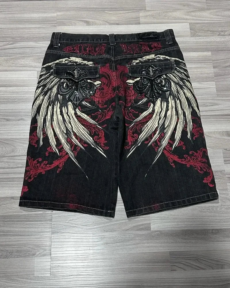 Short Jeans Y2K Baggy