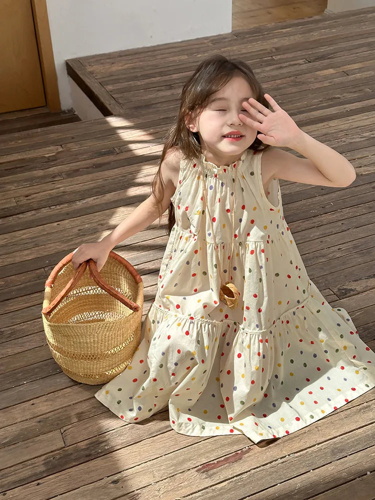 Dengo Polka Dot Dress