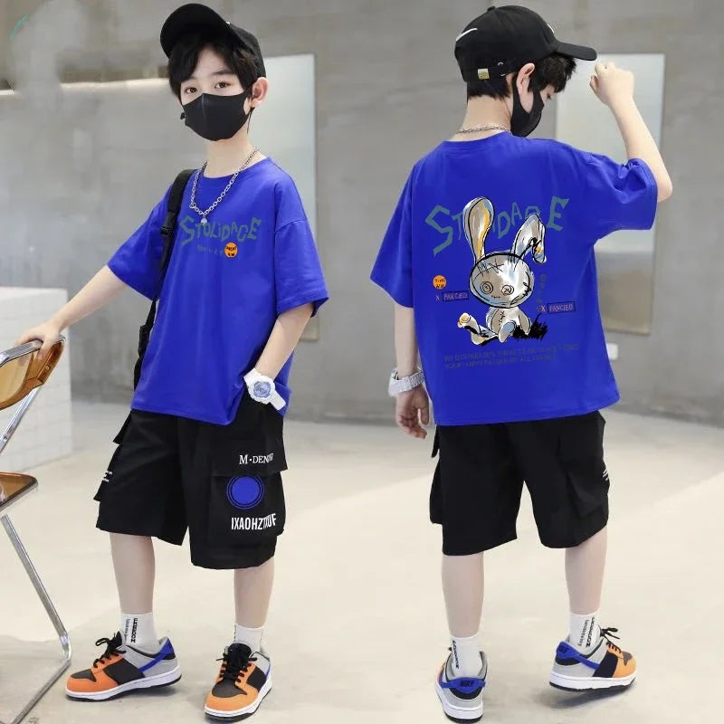 Camiseta Estampa de Coelho Infantil ݁ ˖Ი𐑼⋆