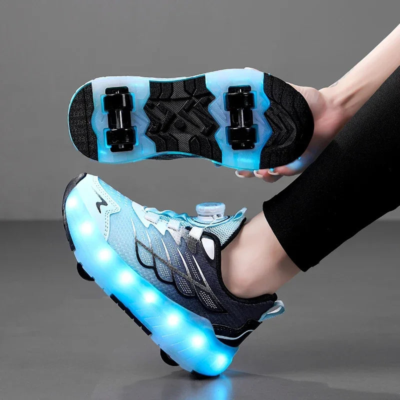 Glow Roller Skates