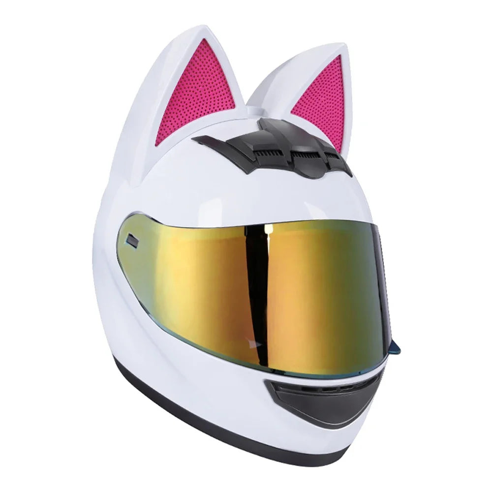 NekoCross - Capacete com Orelhas de Gato