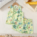 Conjunto Nenê Floral