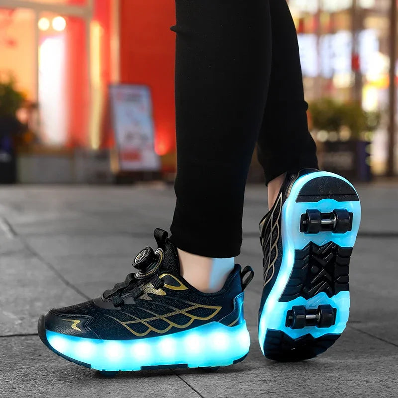 Glow Roller Skates