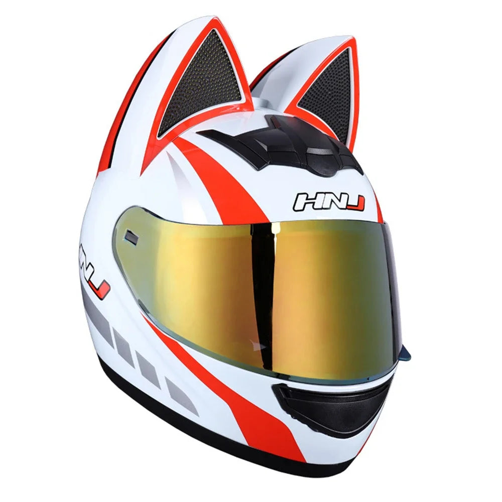 NekoCross - Capacete com Orelhas de Gato