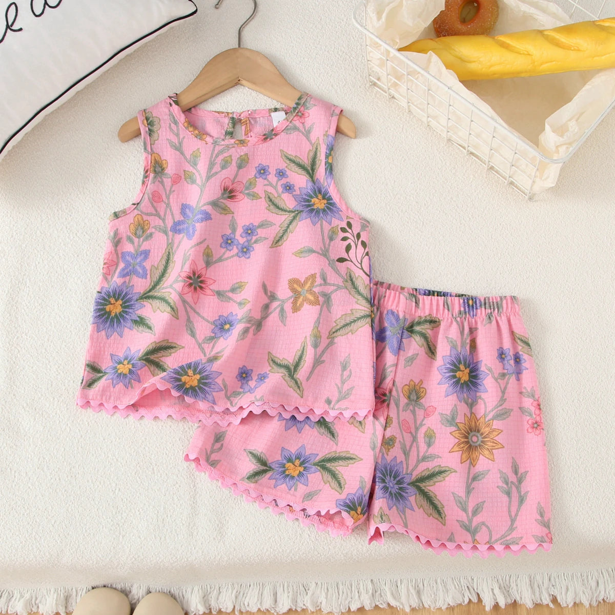 Conjunto Nenê Floral