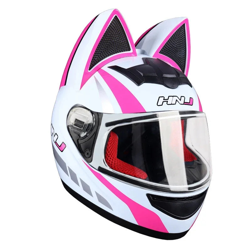 NekoCross - Capacete com Orelhas de Gato