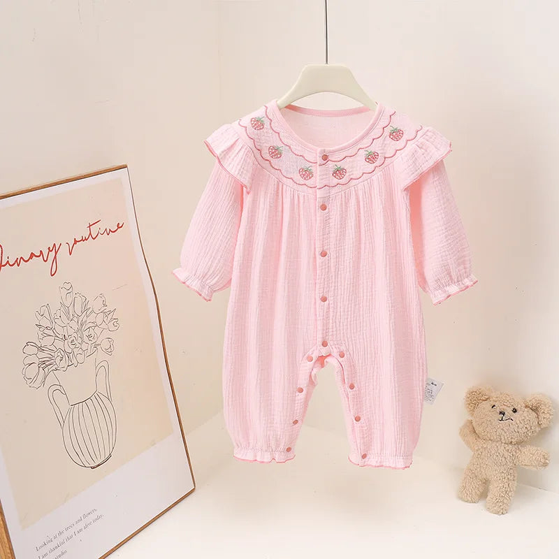 Macaquinho Strawberry Cotton