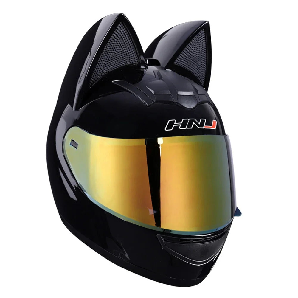 NekoCross - Capacete com Orelhas de Gato